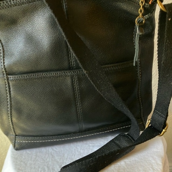 The Sak: Black Leather (buttery soft) Shoulder Bag - Picture 13 of 16